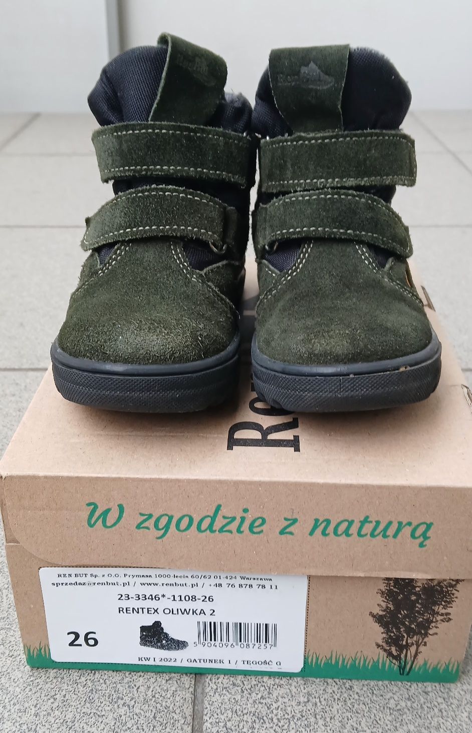 Buty jesienne zimowe Ren But, rozm. 26