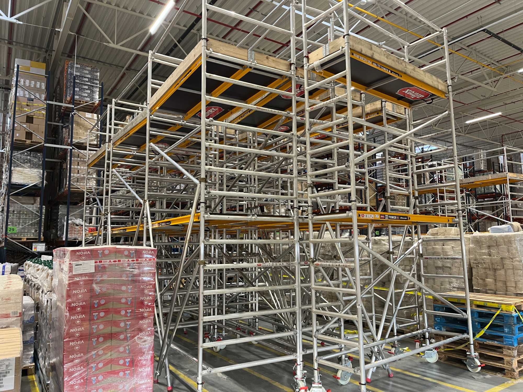Rusztowanie Aluminiowe Firmy ALTREX FARAONE gotowe Wieże i Elementy