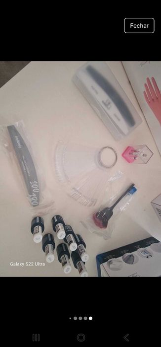 Kit completo unhas de gel