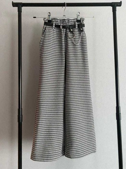 Дитячі штани Палаццо Гусяча лапка модні штани для дівчинки підлітка