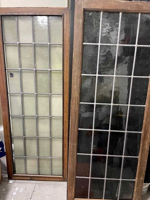 Rama drewniana DĘBOWA ze szkłem Ozdoba na ścianę Mam 2 szt SZPROSY alu