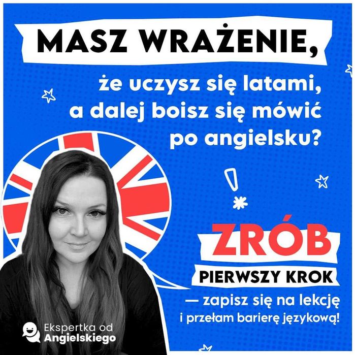 Efektywne korepetycje z ANGIELSKIEGO online i stacjonarnie