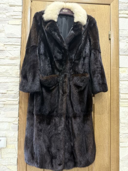Норковая шуба, длинная р. 46-50