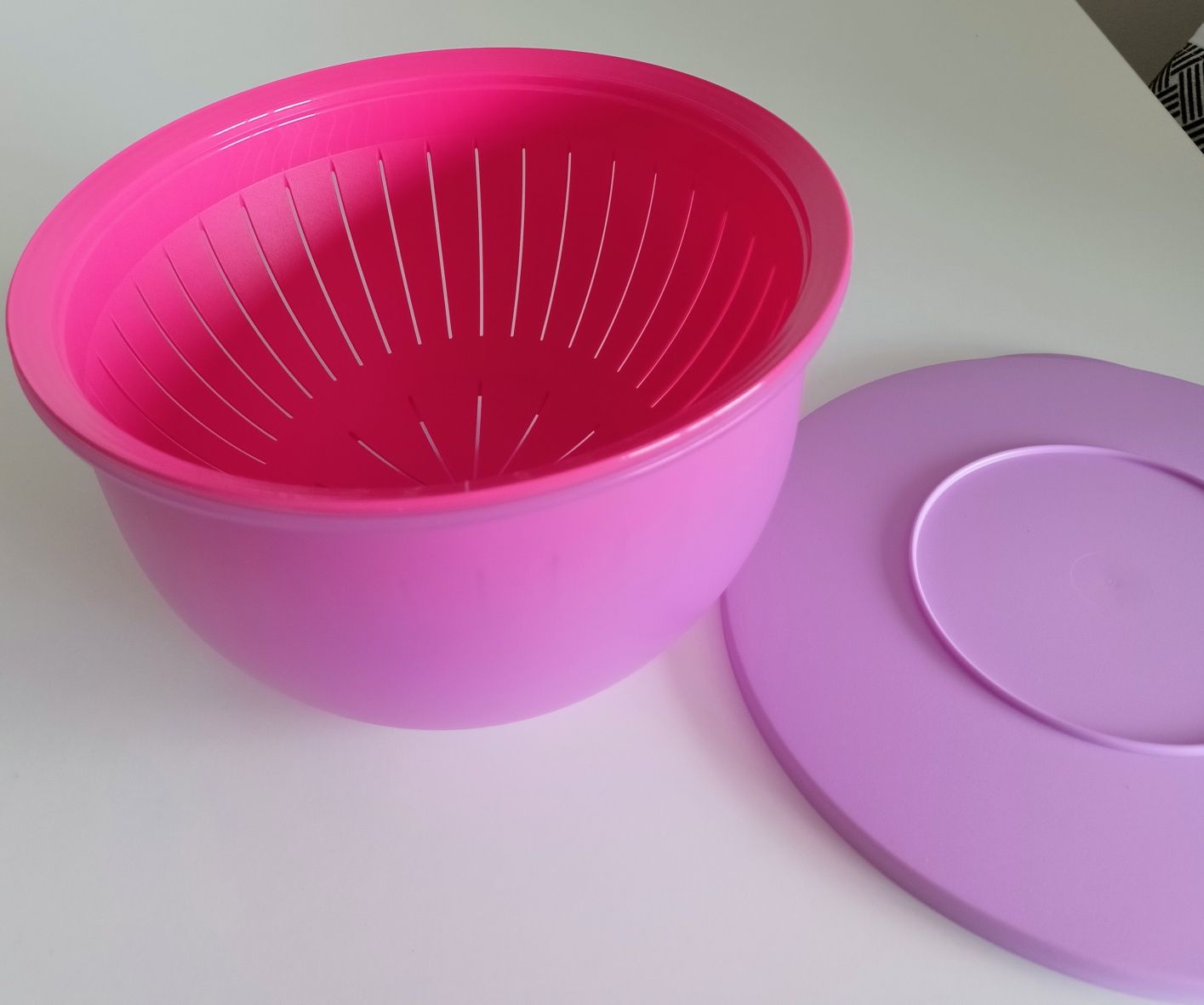 Tupperware zestaw miska plus sito Nowa Fala pojemnik