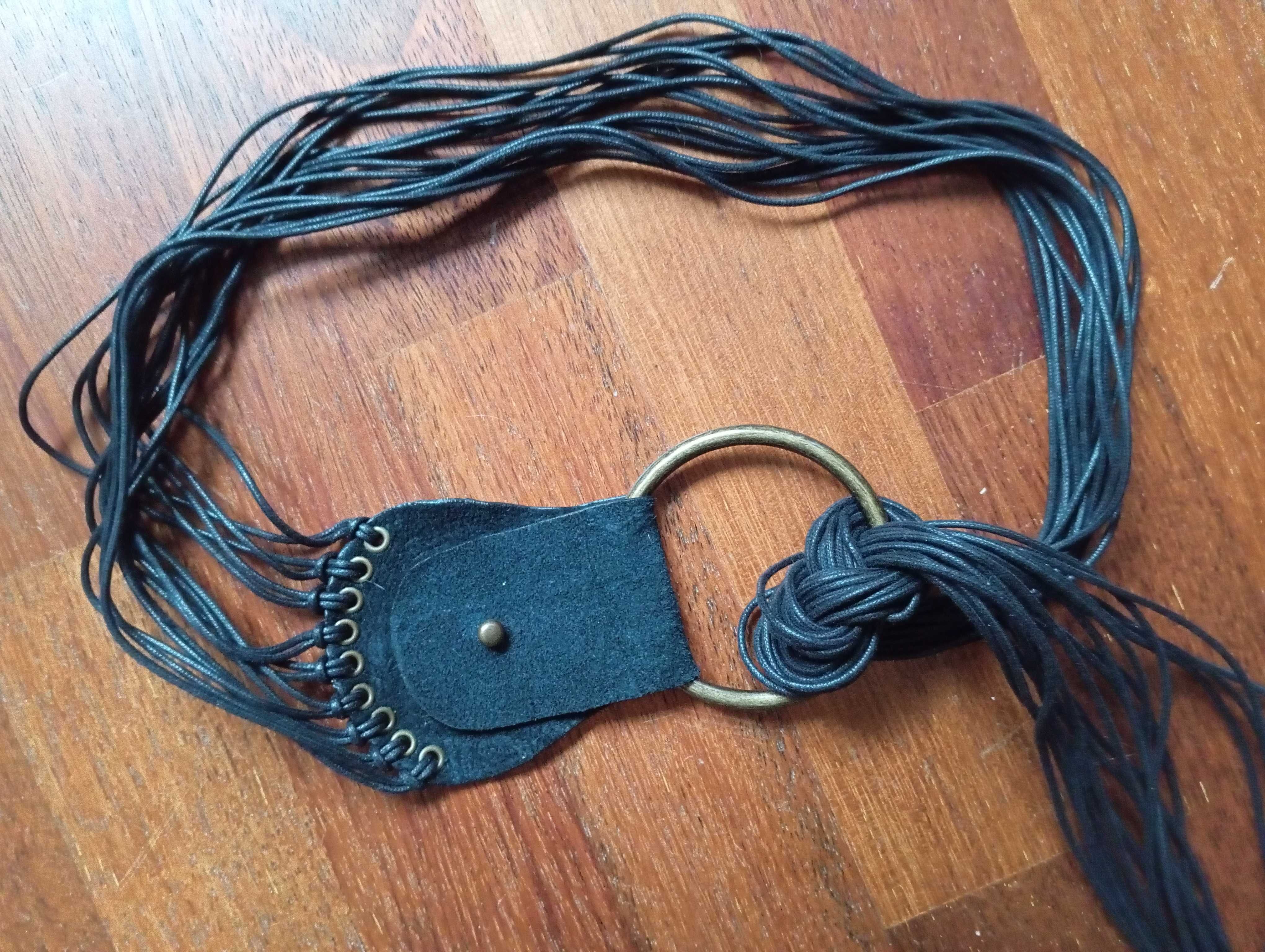 Paski ze sznurków w stylu boho - 4 sztuki.