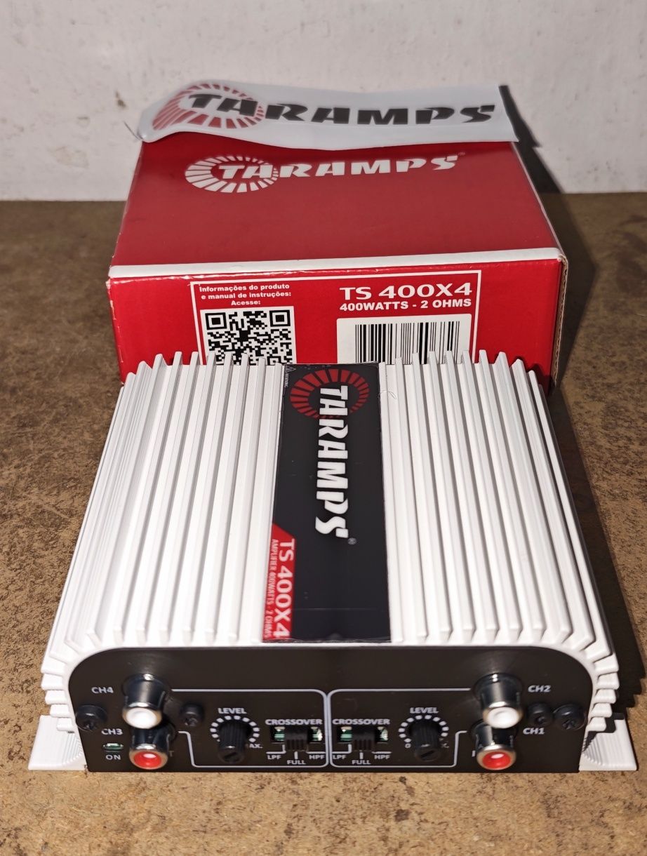 Amplificadores ts400 4 canais Taramps, novos