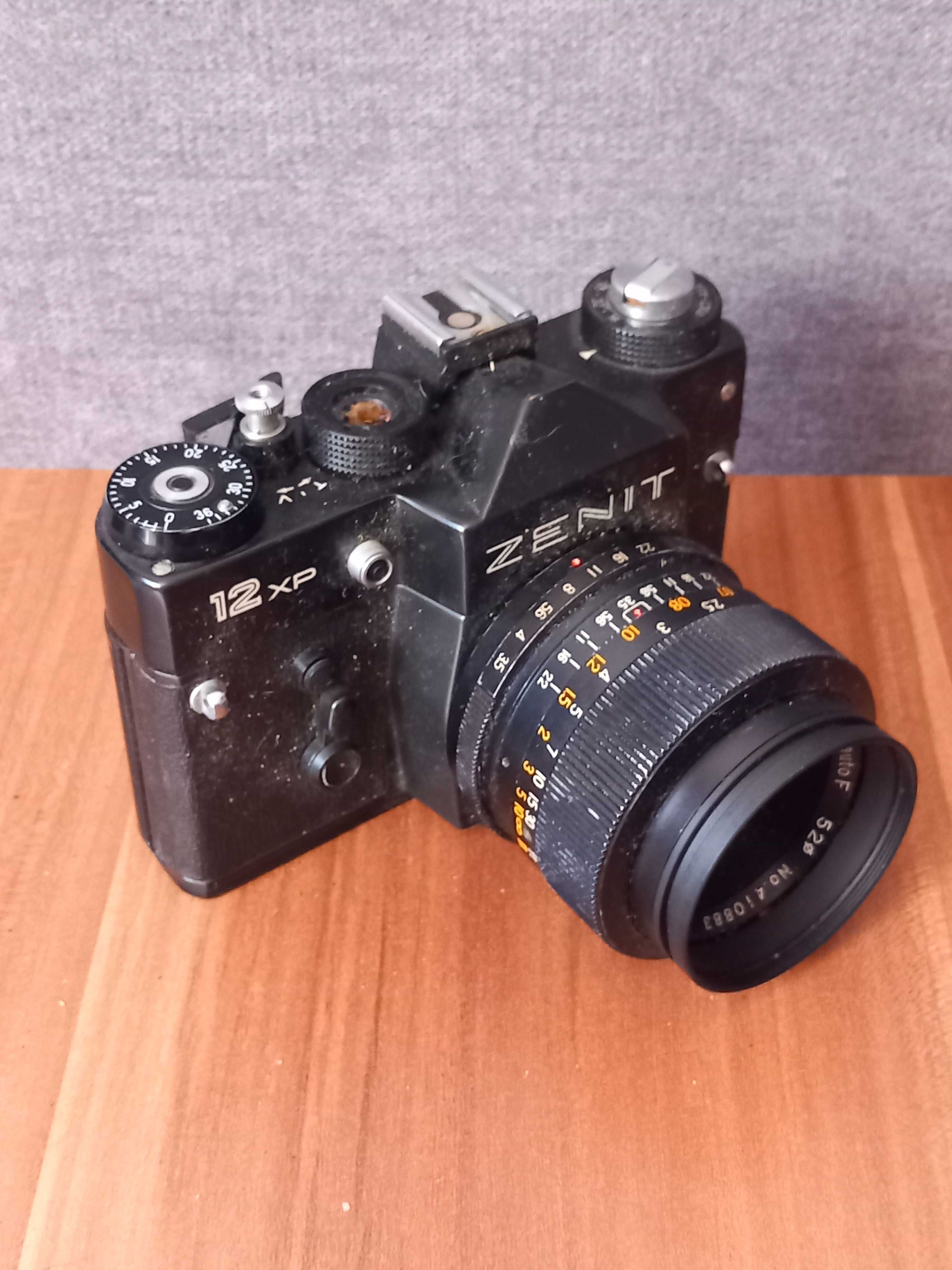 Aparat Zenit 12 XP obiektyw Forst Weitwinkel