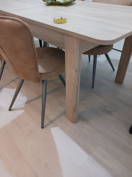 Mesa retangular cor carvalho