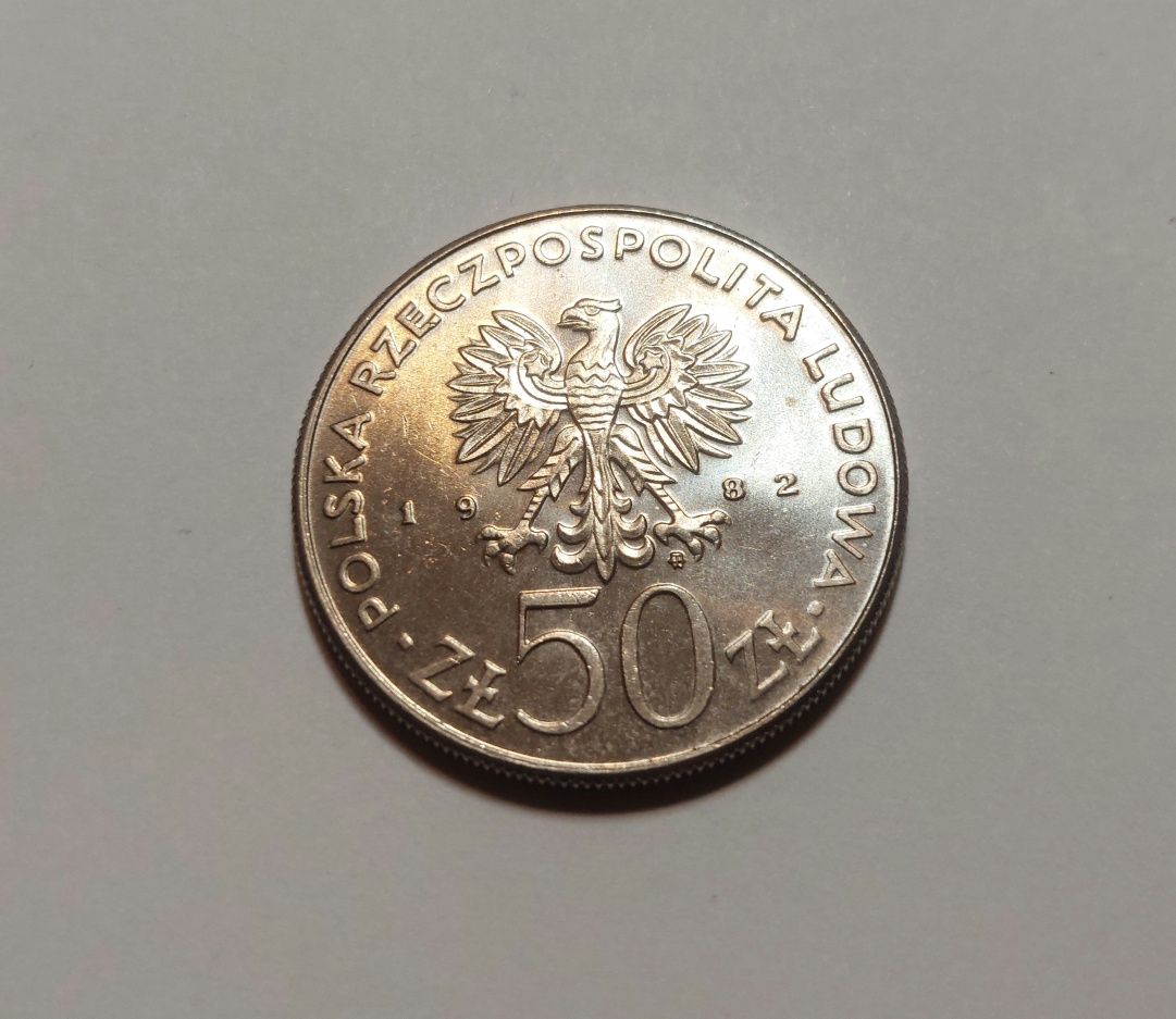 50 złotych 1982 - Bolesław III Krzywousty  [#412]