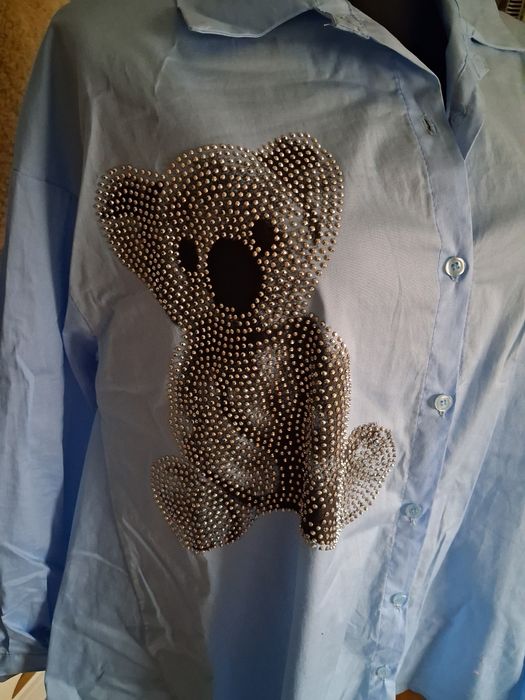 Nowa damska koszula z Misiem