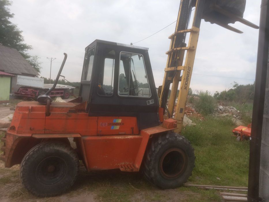 Wózek widłowy terenowy