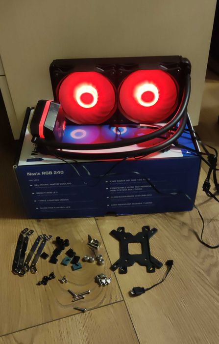 Chłodzenie wodne AIO SilentiumPC Navis RGB 240 SPC219 LGA1700