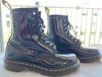 Bota Dr. Martens ORIGINAL Preta envernizada - Tamanho 38 EU