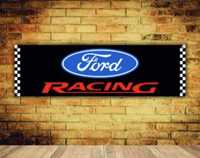 Baner plandeka Ford Racing 150x60cm zaoczkowany