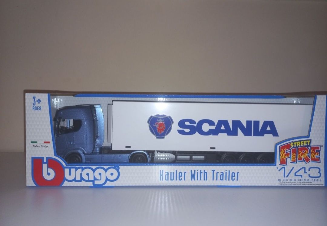 Bburago tir Scania,, skala 1:43