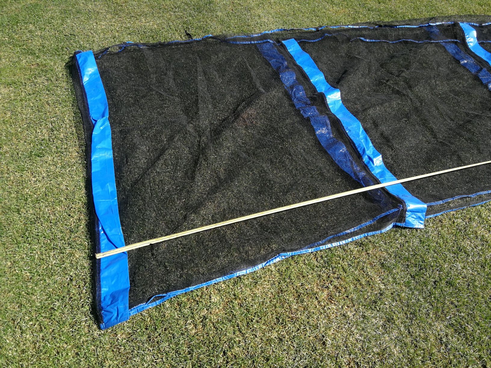 Siatka do trampoliny duza na 8 slopkow 2x5.2m