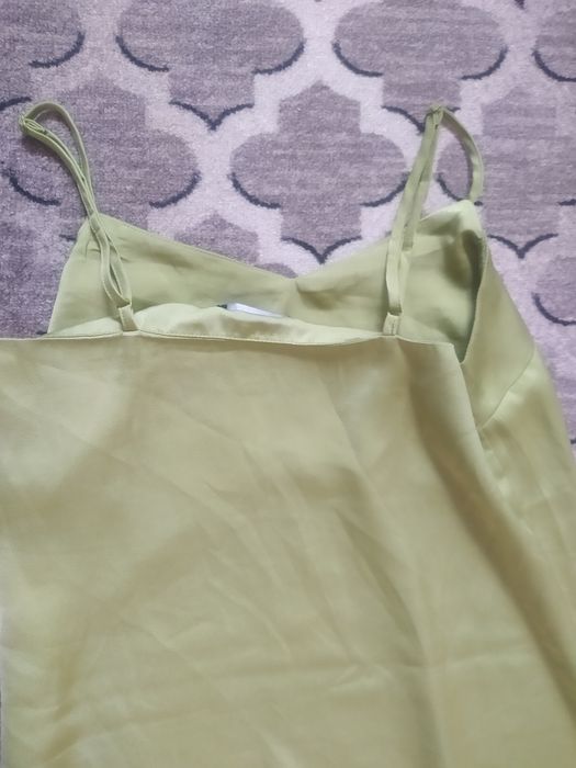 Koszulka nocna satynowa długa koszula piżama New Look