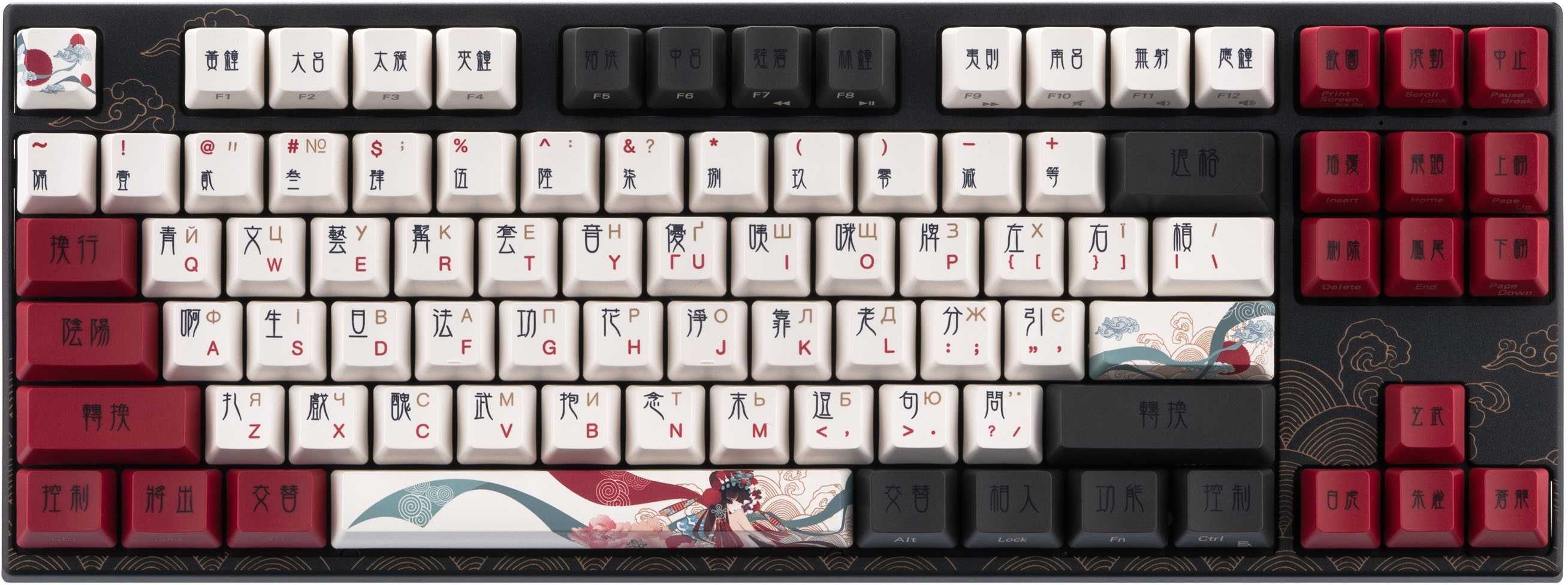 Набор кейкапов Varmilo Пекинская Опера PBT
