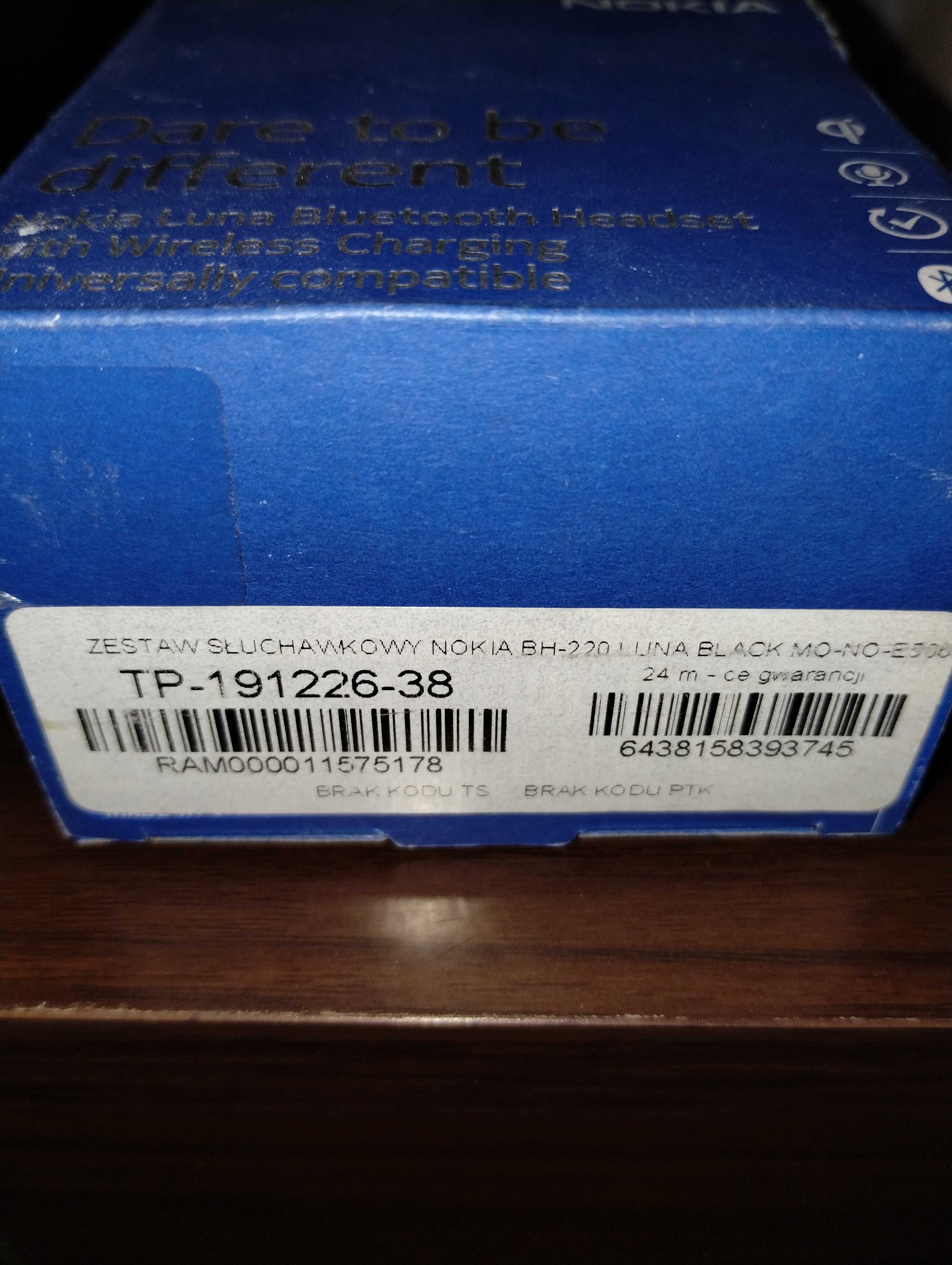 Designerska słuchawka Bluetooth Nokia BH-220 (multipoint)