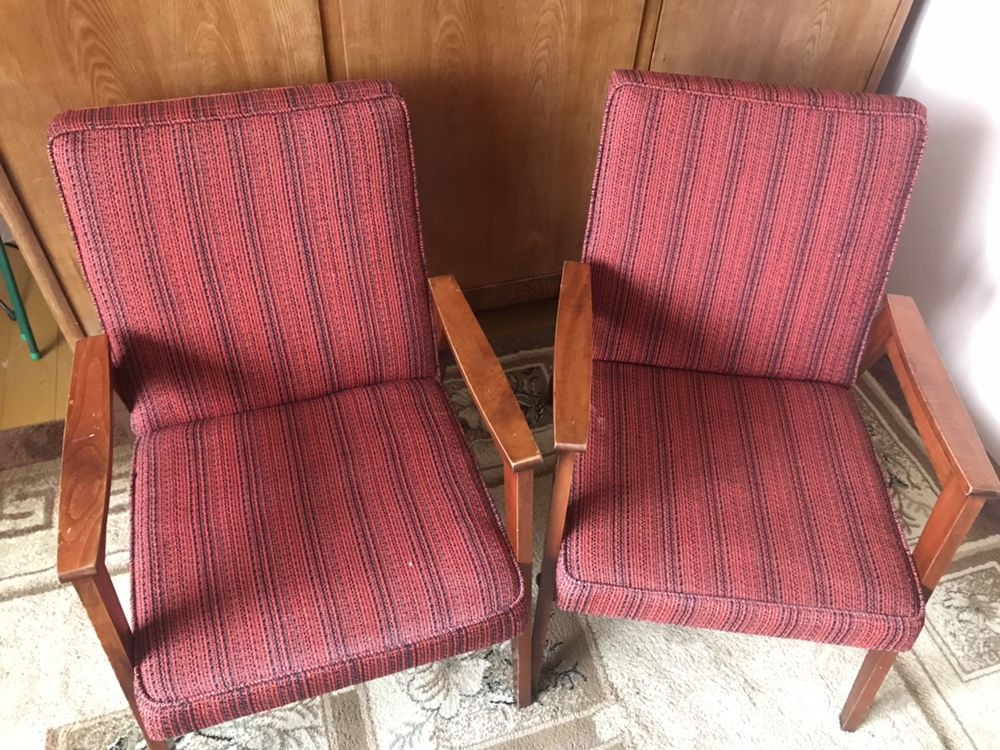 Fotele PRL lata 70-te