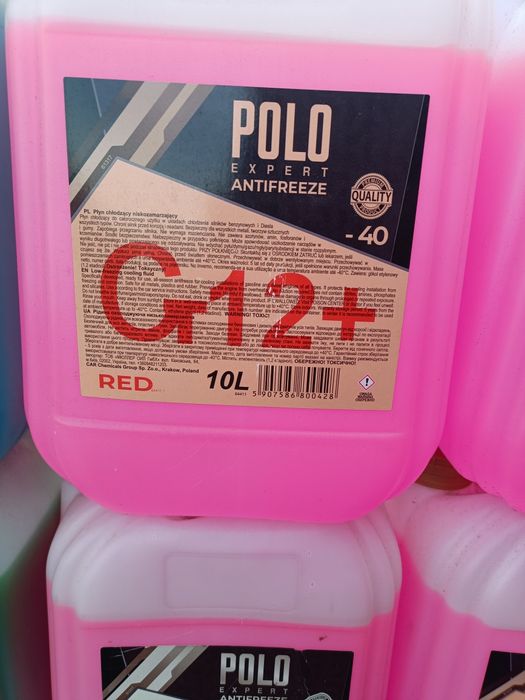 Антифриз красный Polo 10л.