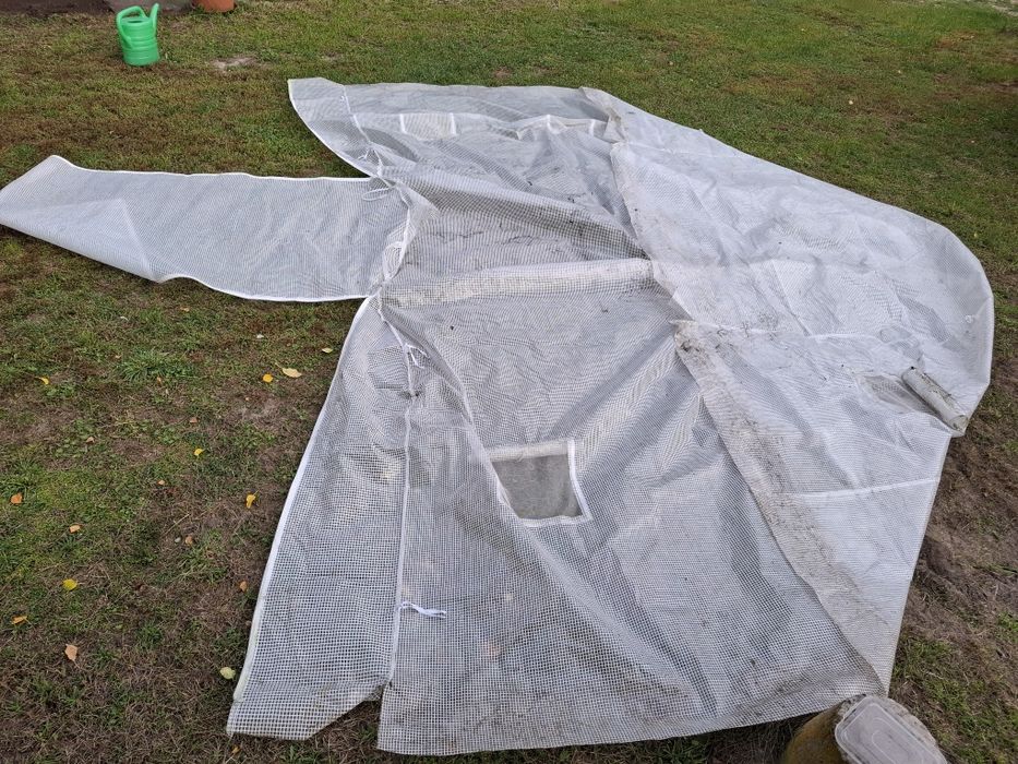 Folia Zamienna na Tunel Ogrodowy Szklarnia 2x3x2 Biała UV4 Mocna