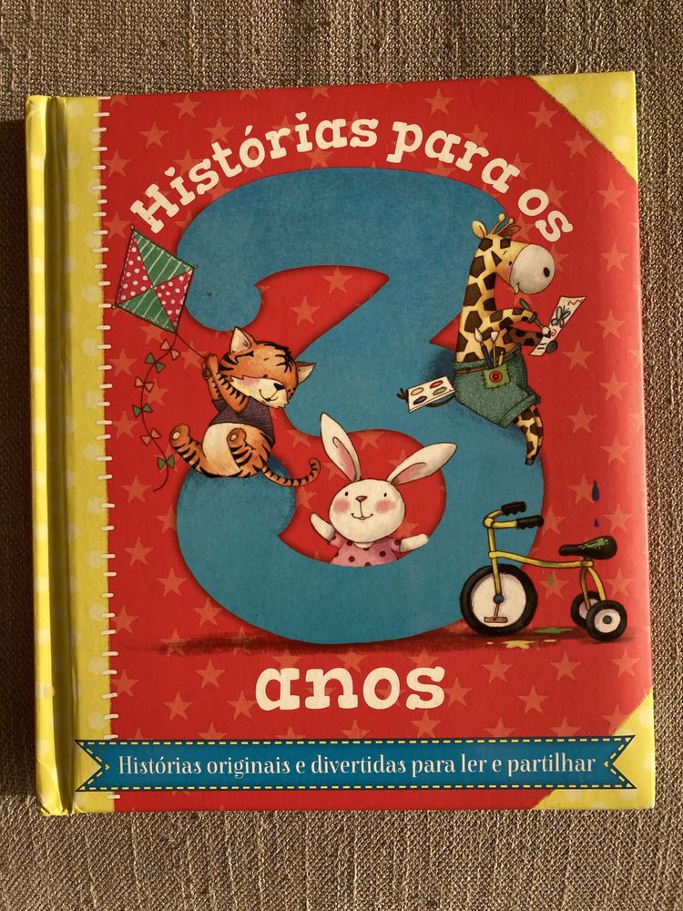 Livros Histórias para os 2 anos e Histórias para os 3 anos