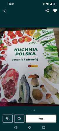 Sprzedam książkę kucharską Kuchnia Polska
KUCHNIA POLSKA
