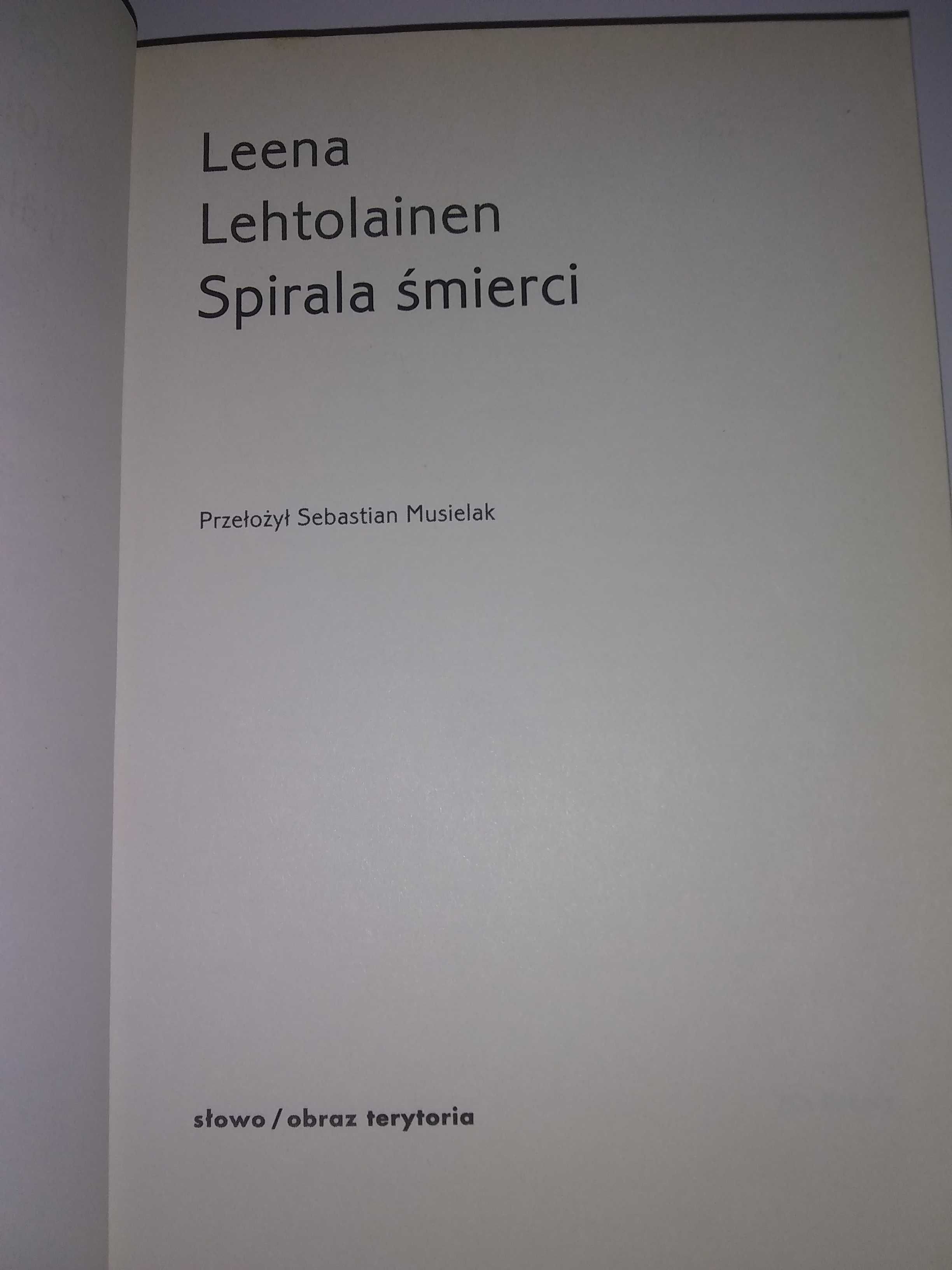 Książka: Spirala śmierci,  Lena Leehtolainen