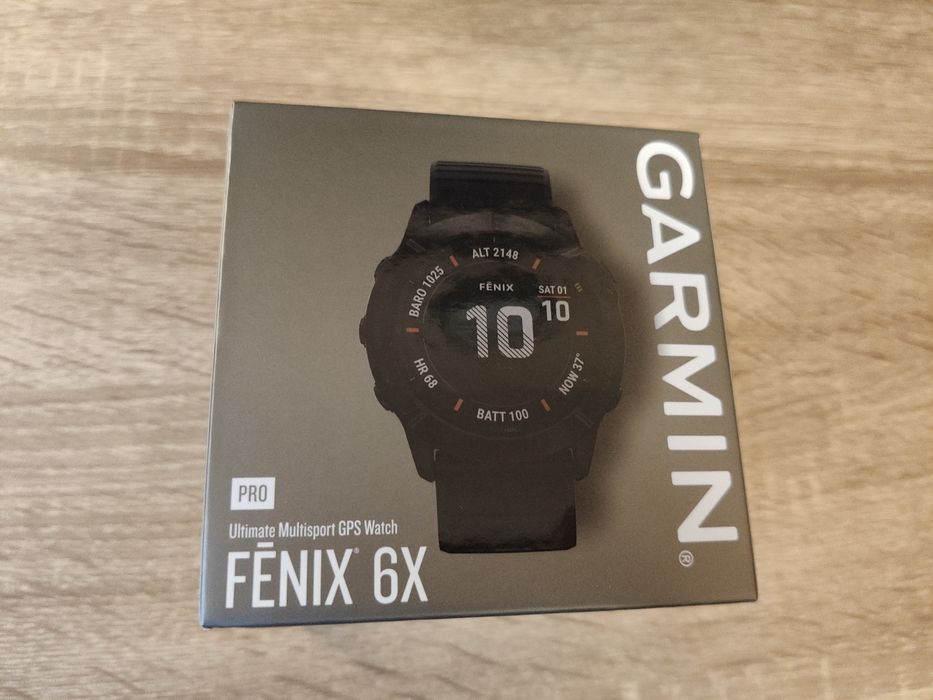 Stan BDB jak NOWY zegarek sportowy GARMIN Fenix 6X PRO + GWARANCJA