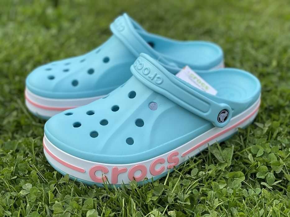 Купить Crocs Bayband Charcoal/Volt Clog Мужские Сабо Крокс 36-44