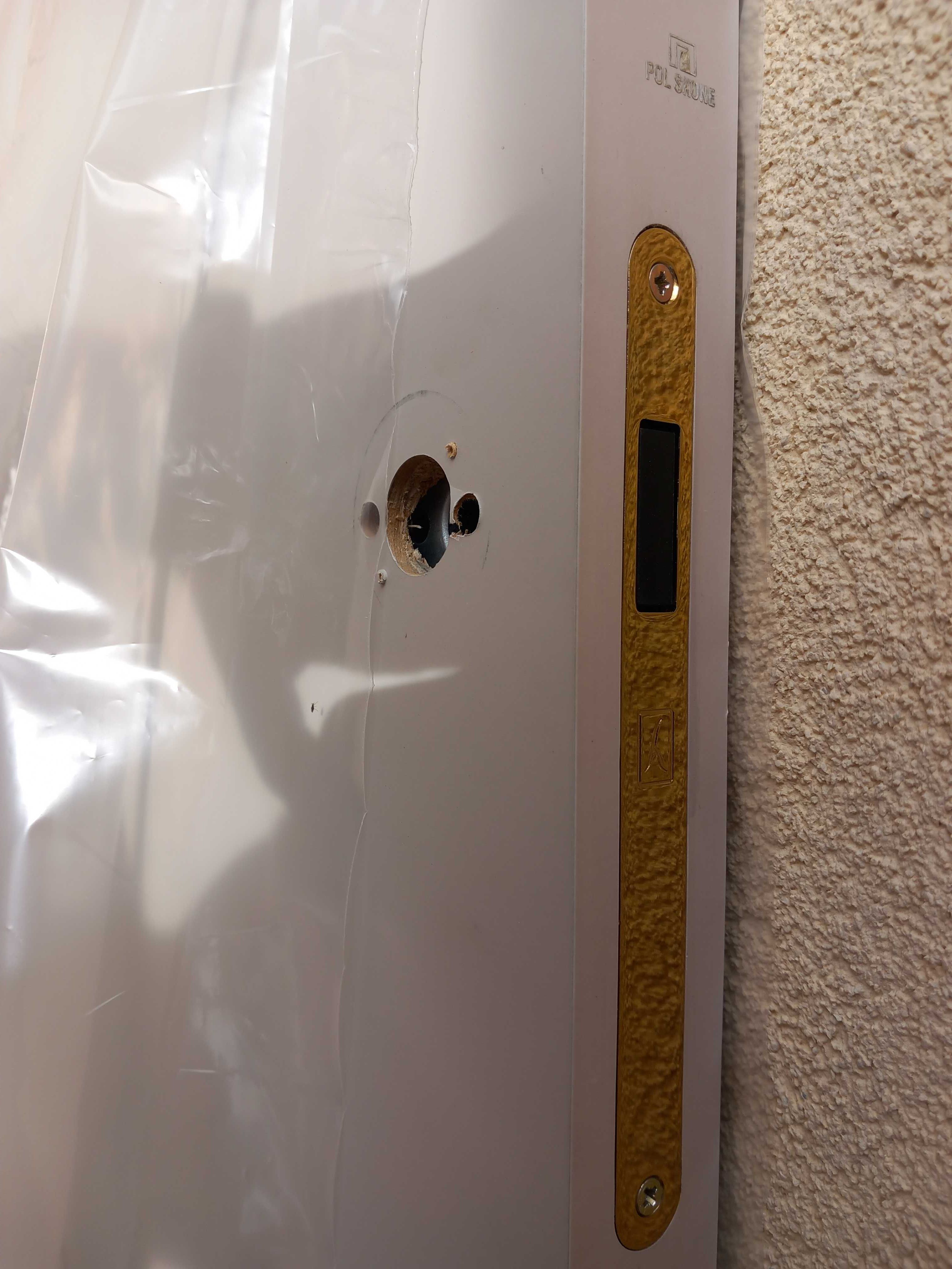 Skrzydło drzwi Pol-skone Haptic kolor beż 643 bezprzylgowe lewe