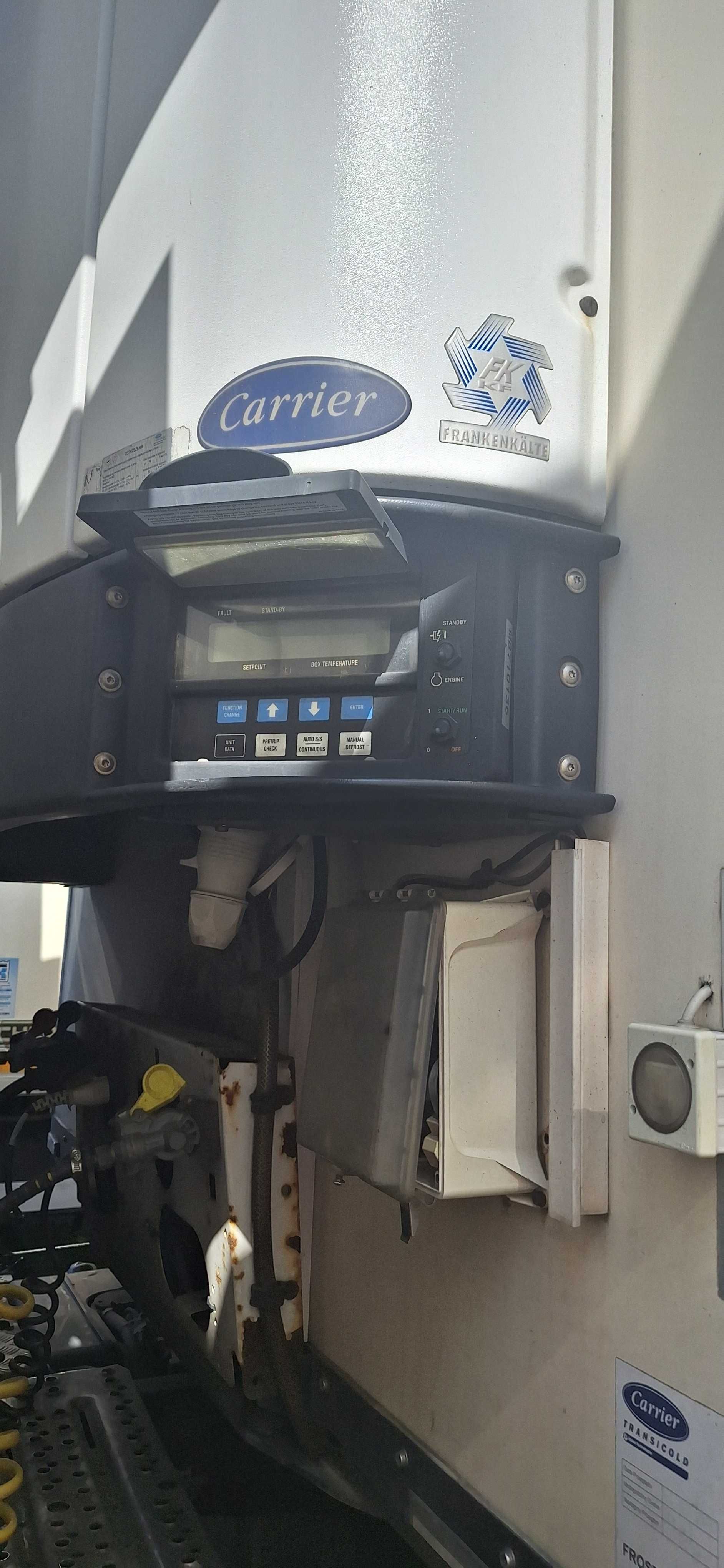 Naczepa chłodnia KRONE SDR 27 carrier  defekt