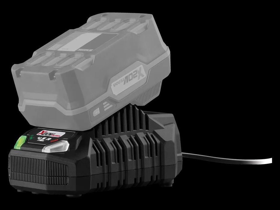 Carregador rápido de bateria 20V até 8ah parkside