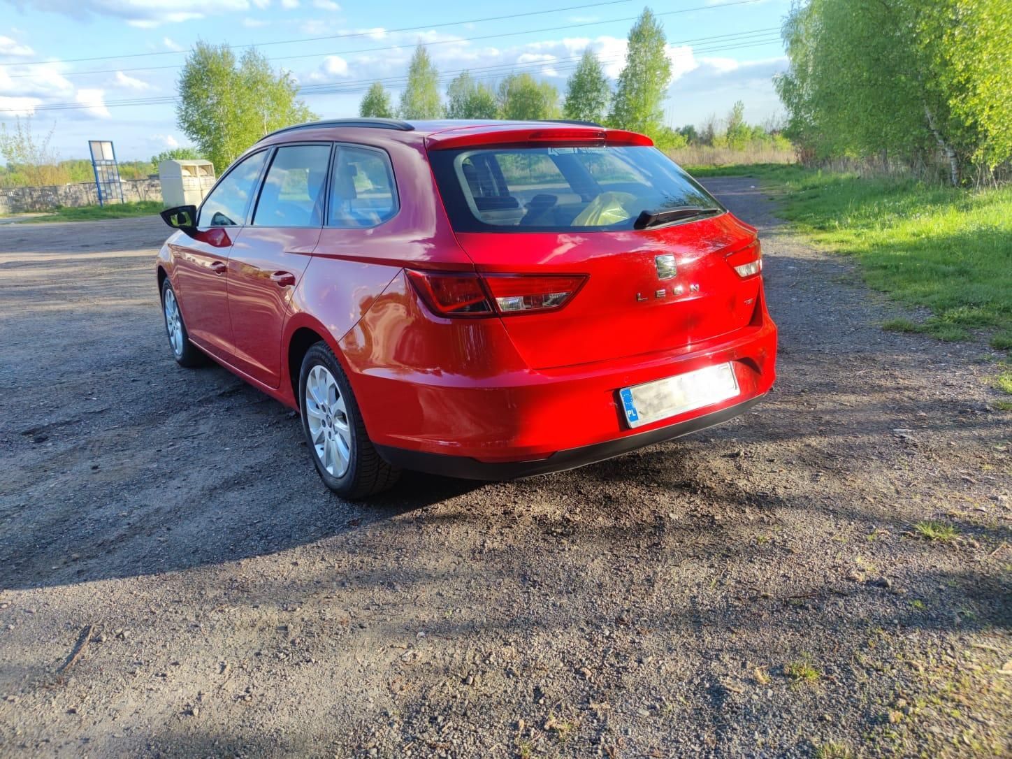 Seat Leon III kombi, 2016, niski przebieg.