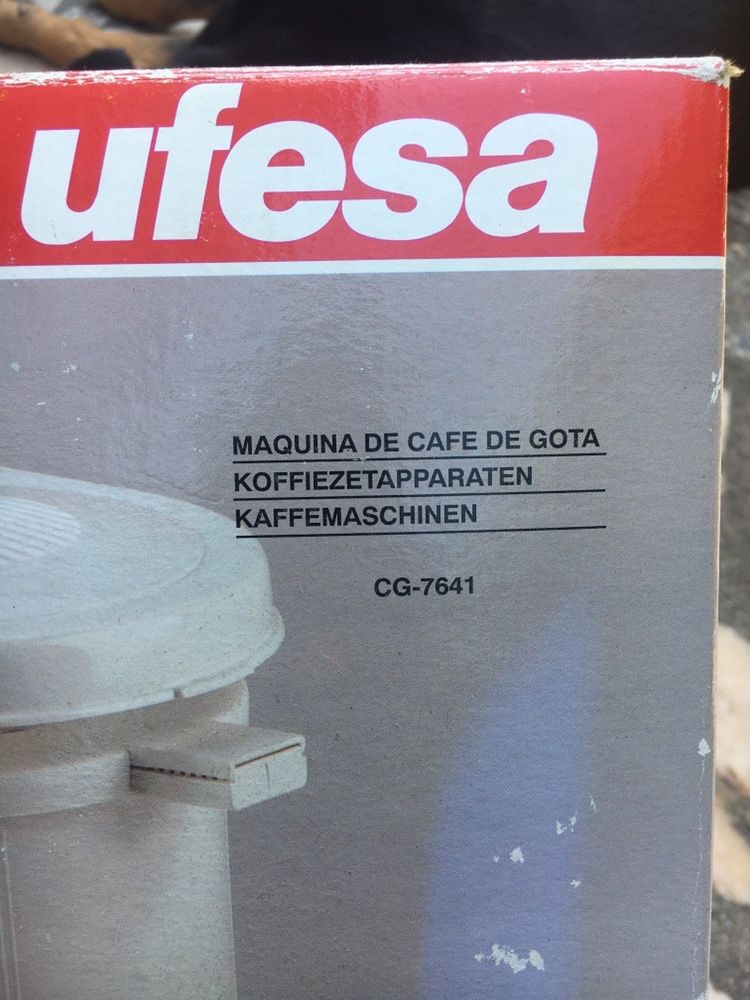 Maquina de café de gota Ufesa