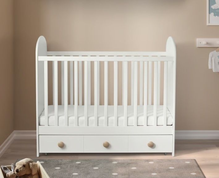 Berço Ikea Gonatt com colchão