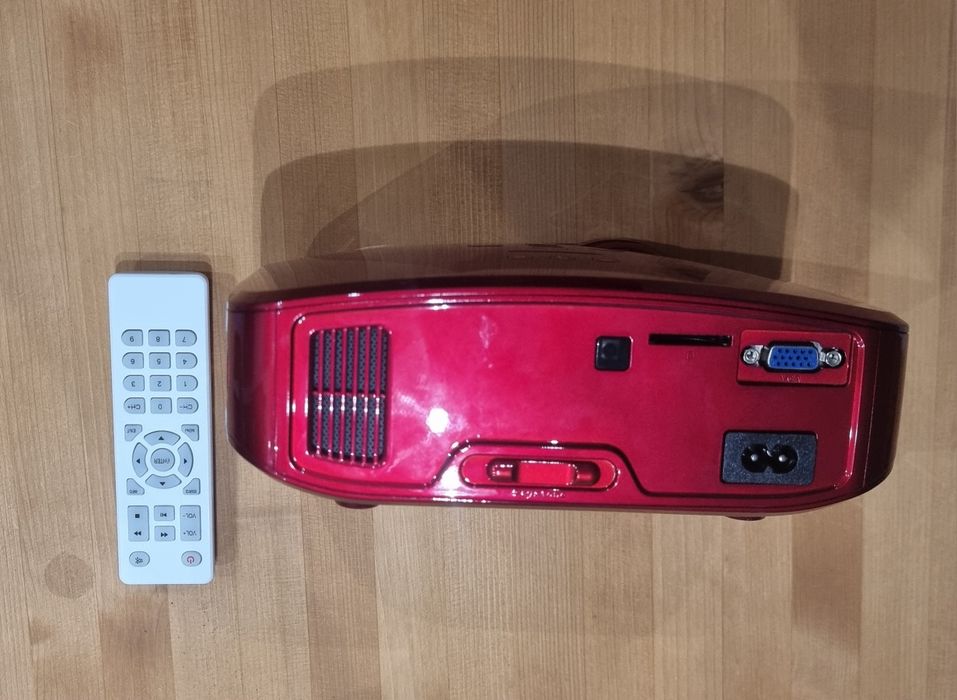 Projetor Crenova Vermelho + Comando — Excelente Estado