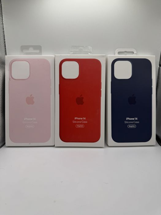 Силіконові чохли Apple iPhone 13/14 Silicone Case MagSafe