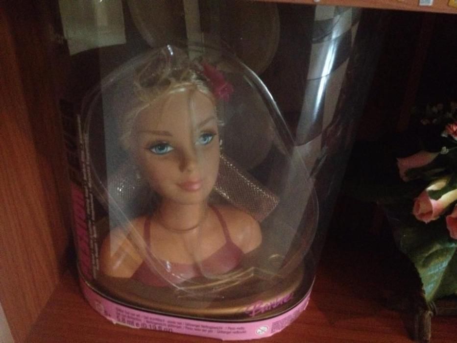 Busto boneca barbie