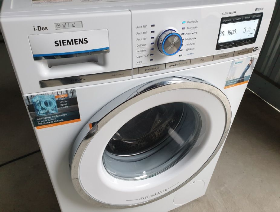 Пральна/стиральная/ машина Siemens IQ 800 I-Dos 9 KG/ Made in Germany