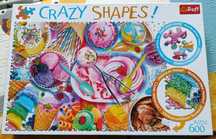Puzzle Trefl Crazy Shapes 600 elementów