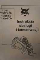 Instrukcja obsługi i konserwacji BOBCAT T3071 T3071 CD T3093 S T3093 C