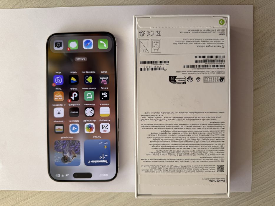 iPhone 16 Pro Max 256Gb 100%АКБ