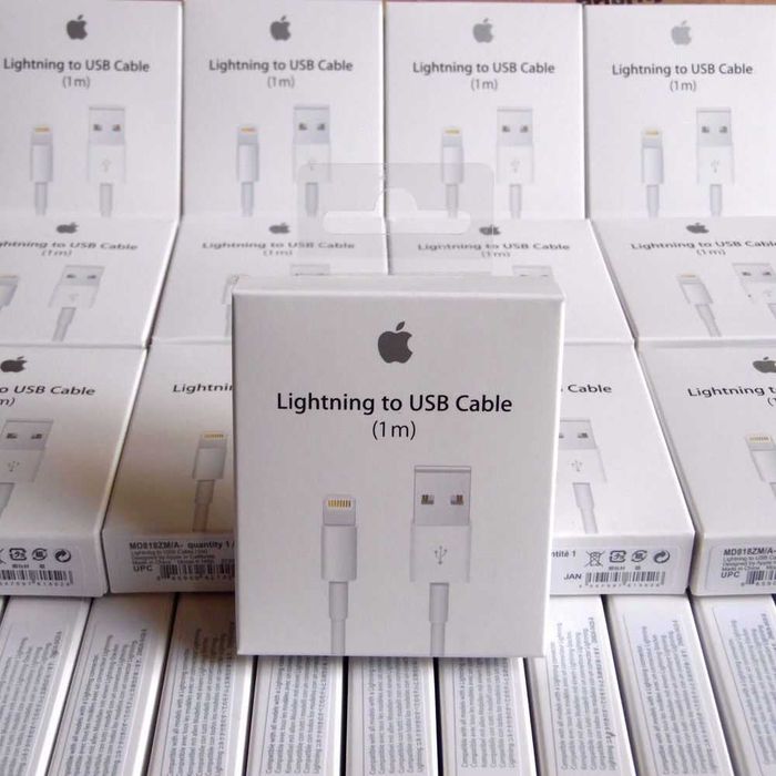 Kable Lightning ładowarka Iphone 1m. BOX, WYSOKA JAKOŚĆ