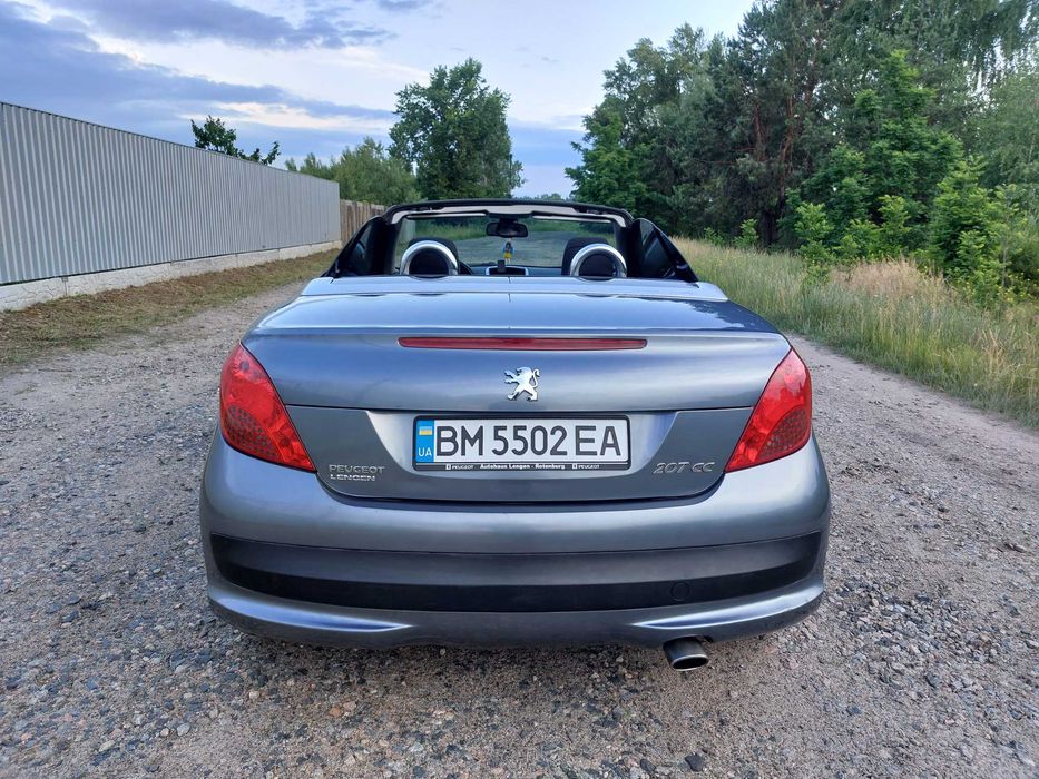 Peugeot 207 cc кабріолет