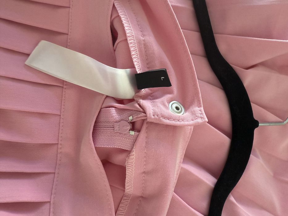 PROSTO różowa tenisowa plisowana spódniczka mini L