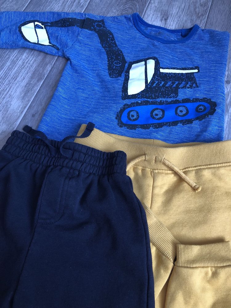 Комплект худі шорти штани Zara Next Primark  для хлопчика 98-104 см