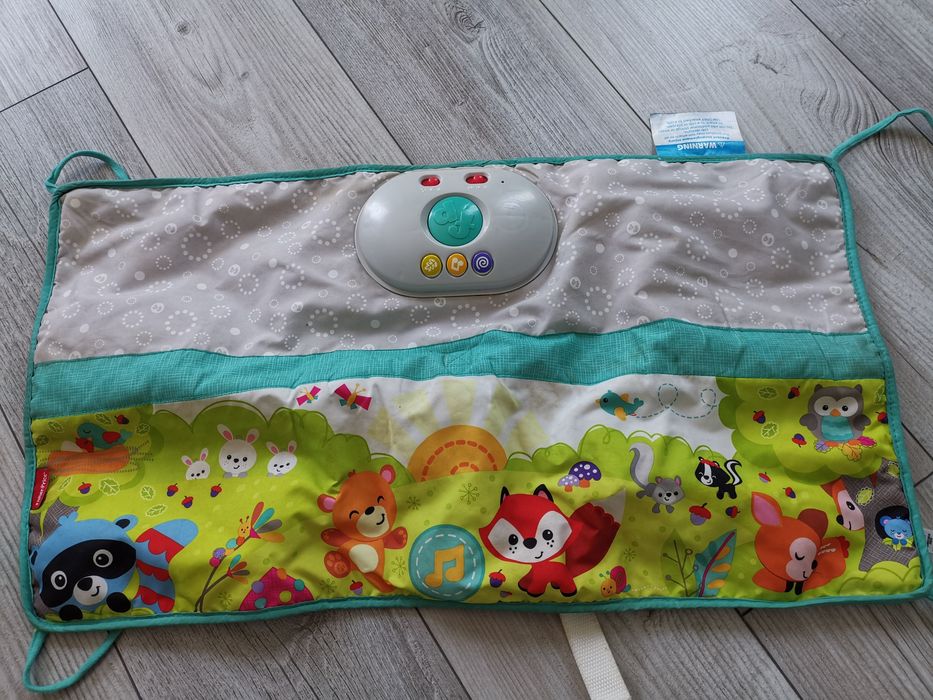 Fisher-Price Rainforest Świecąca grająca mata do łóżeczka
