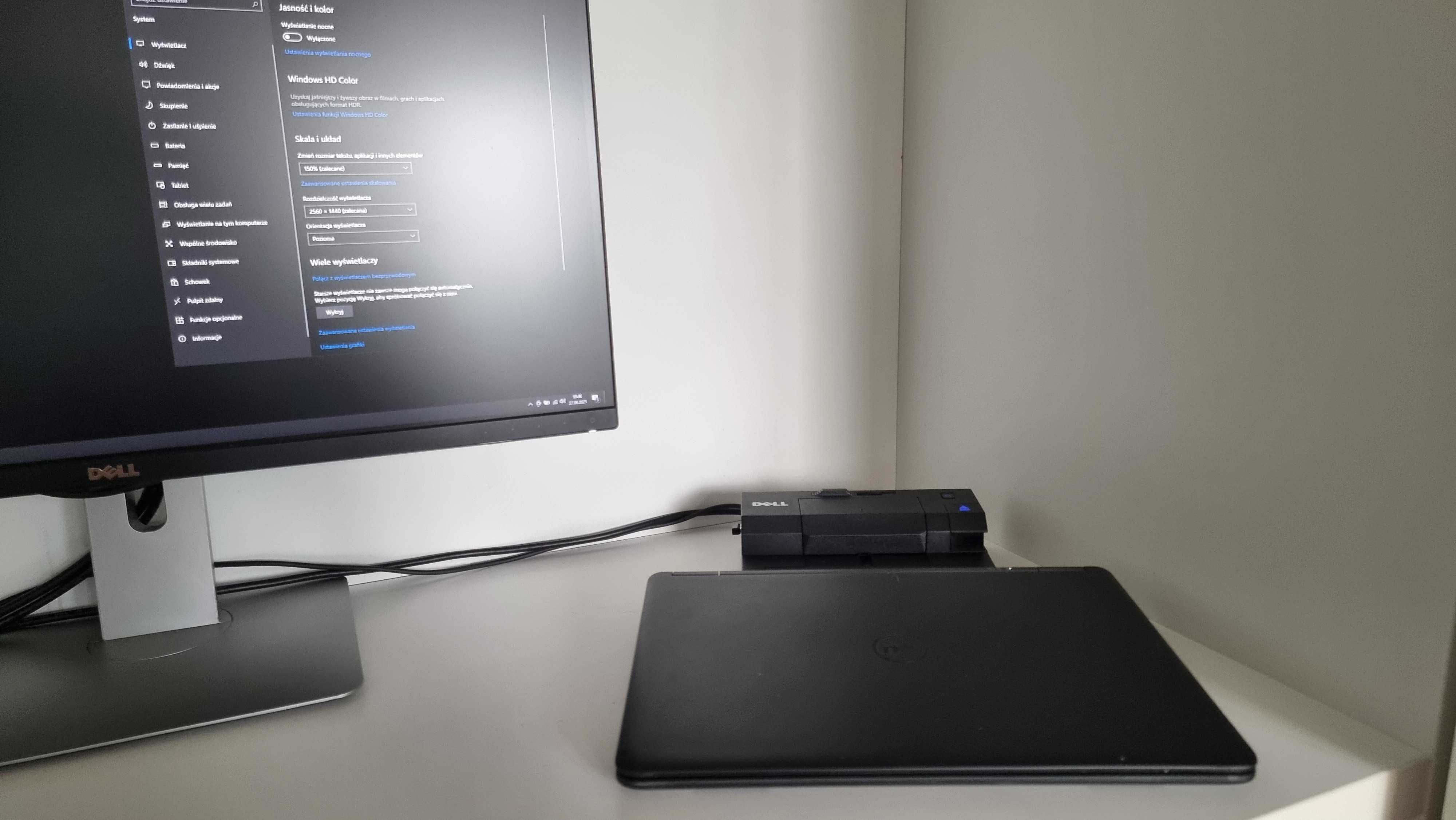 Dell Latitude E7450 i7 16GB 256GB Win 10 Pro + Stacja Dokująca